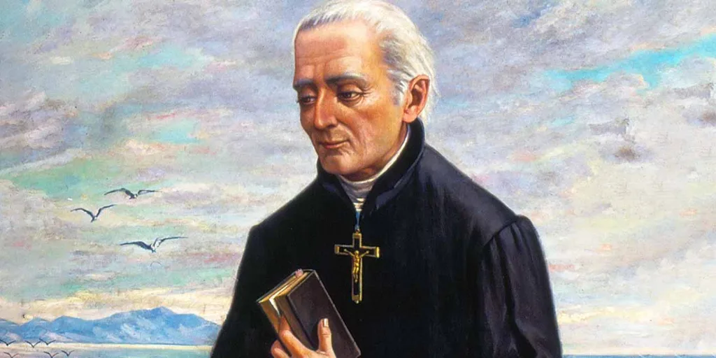 São José de anchieta e a Virgem Maria