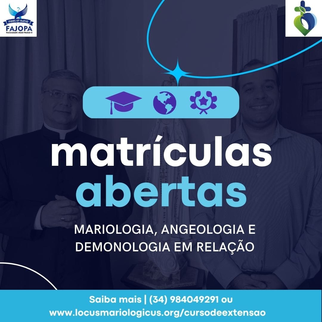 Curso de Extensão Universitária – Mariologia, Demonologia e Angeologia em relação