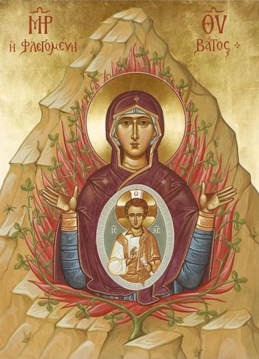 O monte sinai e Maria