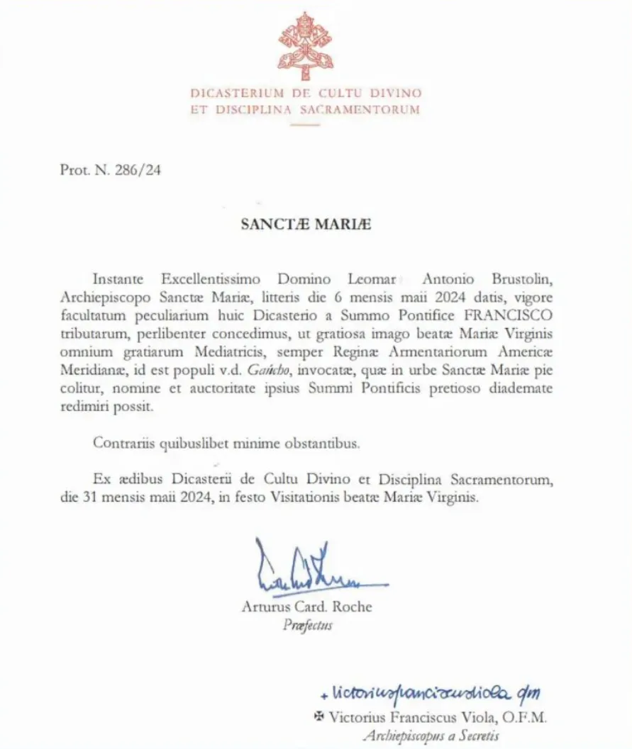 Mater Populi Fidelis, análise mariológica da cooperação de Maria na salvação