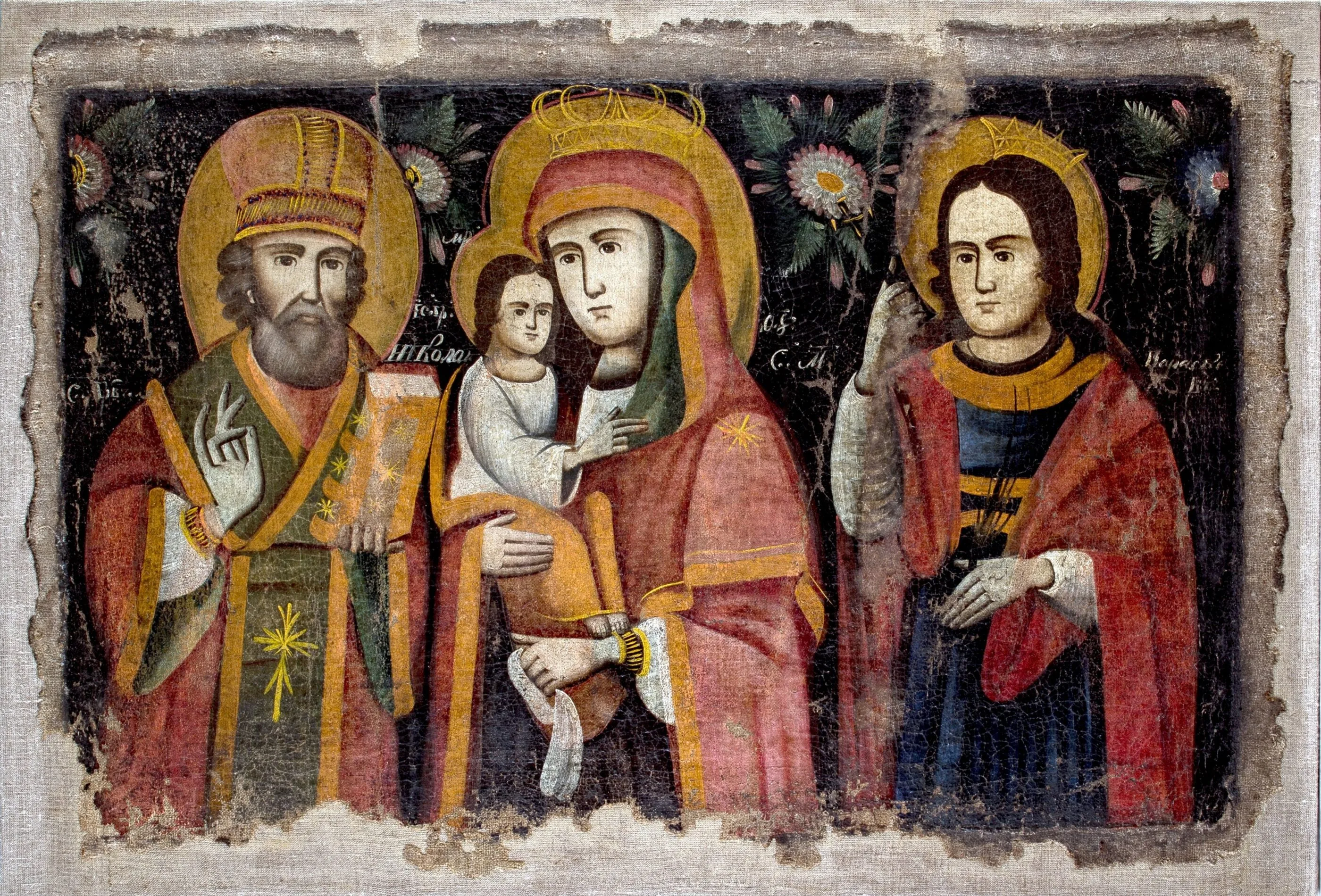 Rosto de Jesus no rosto de Maria