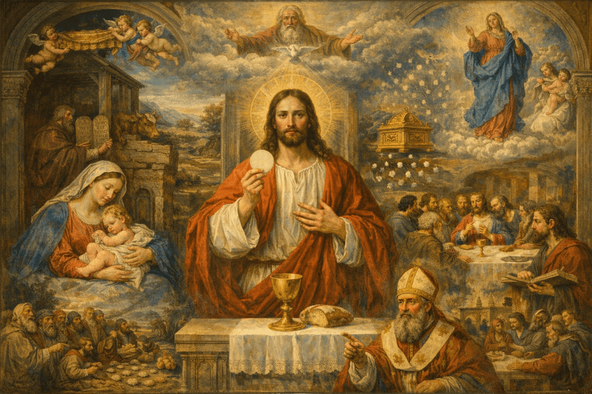 Ego sum panis vitae: Maria e o pão descido do céu | Locus Mariologicus