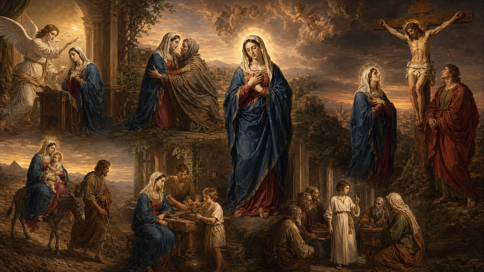 Alegrias de Maria: a dimensão gozosa da mariologia