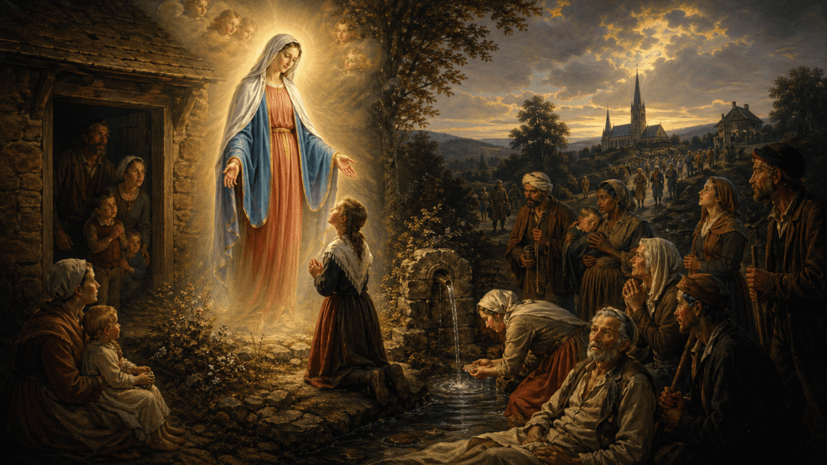 Nossa Senhora de beauraing: o coração de ouro