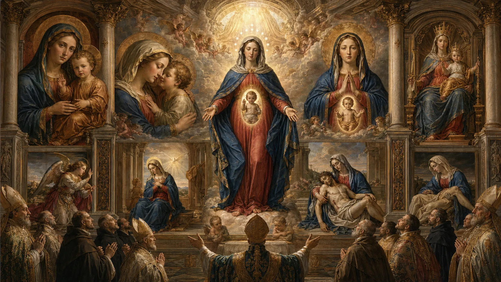 Comunhão dos santos e Maria: a mãe na comunidade dos salvos