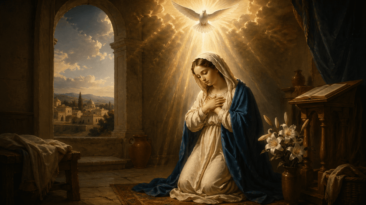 Conceção virginal: Maria mãe de Jesus sem intervenção de homem