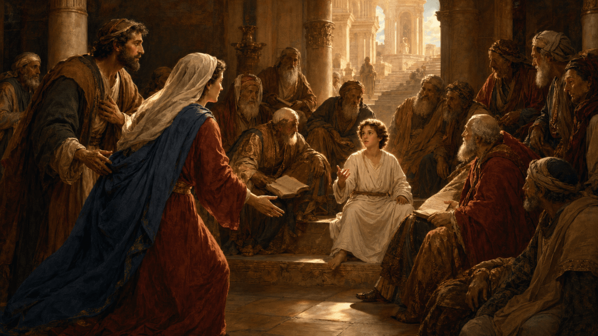 Encontro no templo: a perda e o reencontro com Jesus