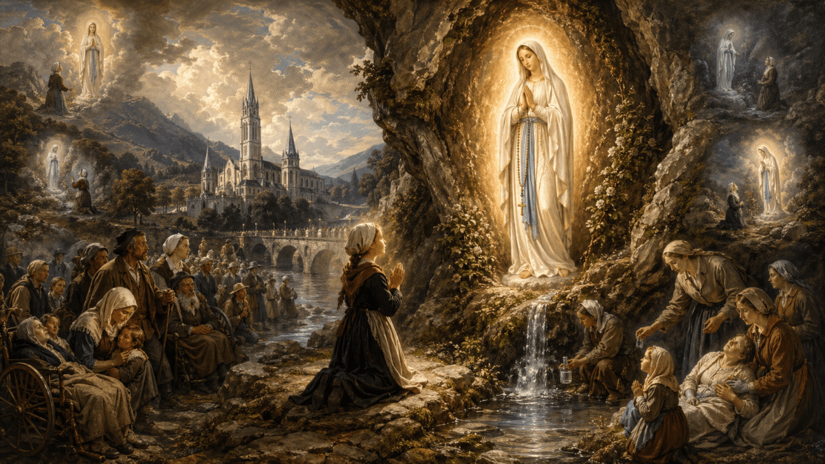 Lourdes: as aparições e a fonte de cura