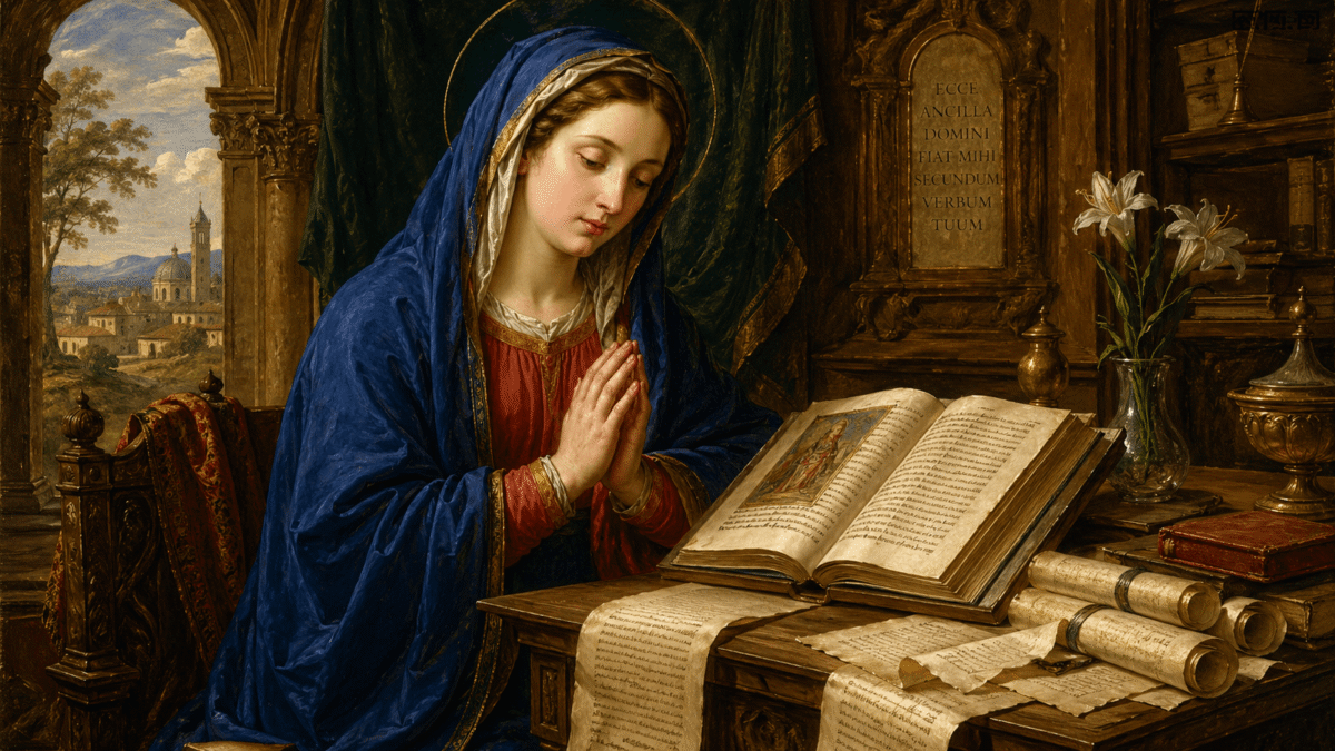 Qui diligit me sermonem meum servabit: Maria e a palavra que habita