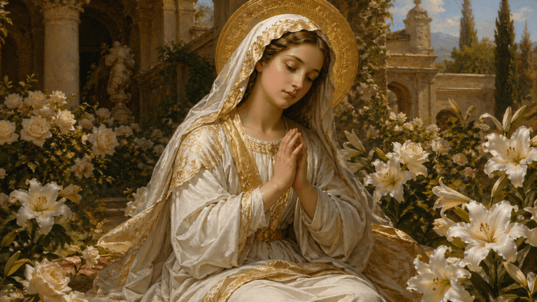 A Virgem Maria, mãe do salvador