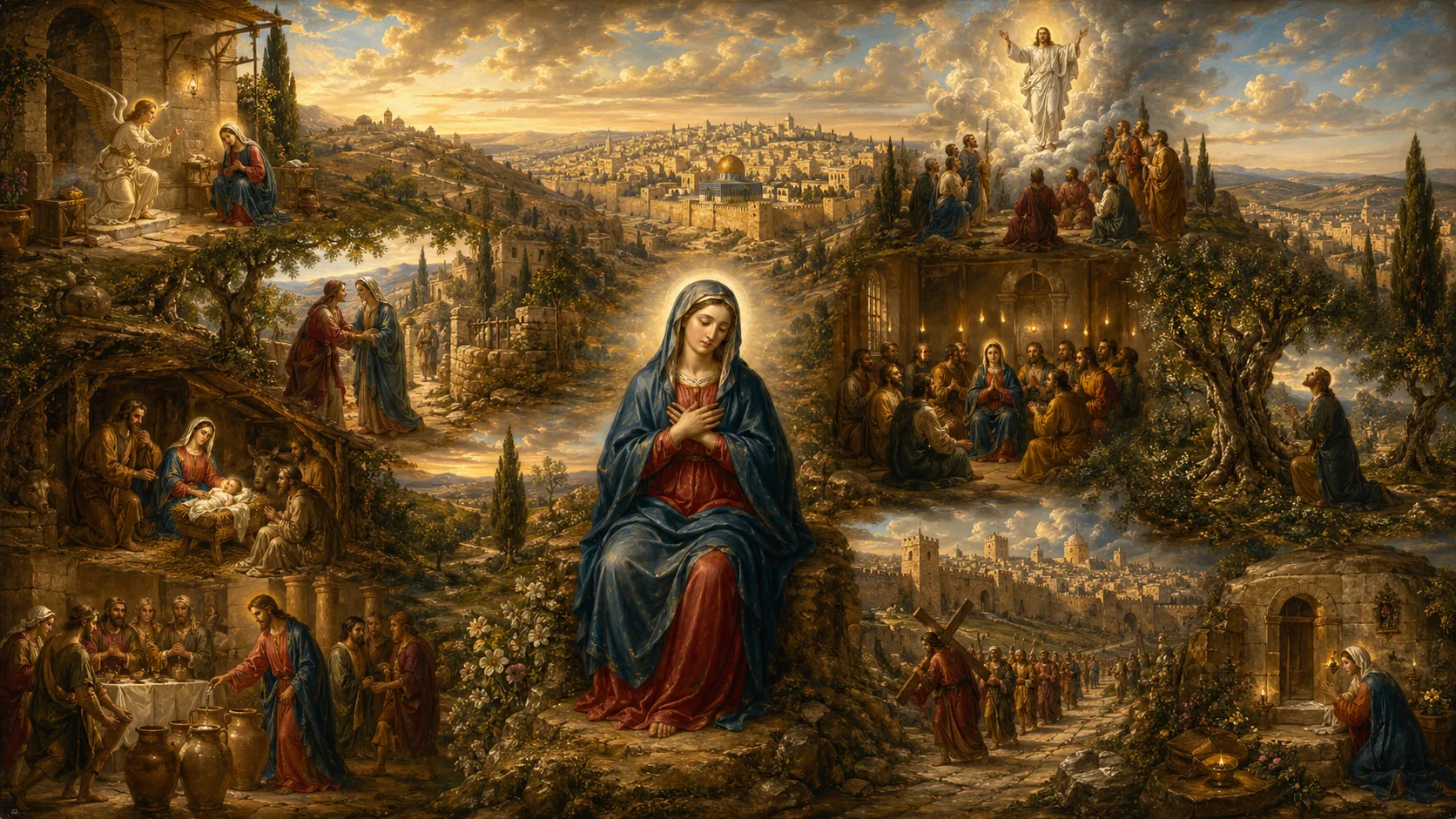 Visitação: Maria visita Isabel