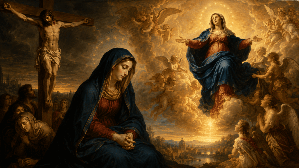 Pater, venit hora: Maria junto da Cruz e a glorificação da Assunção