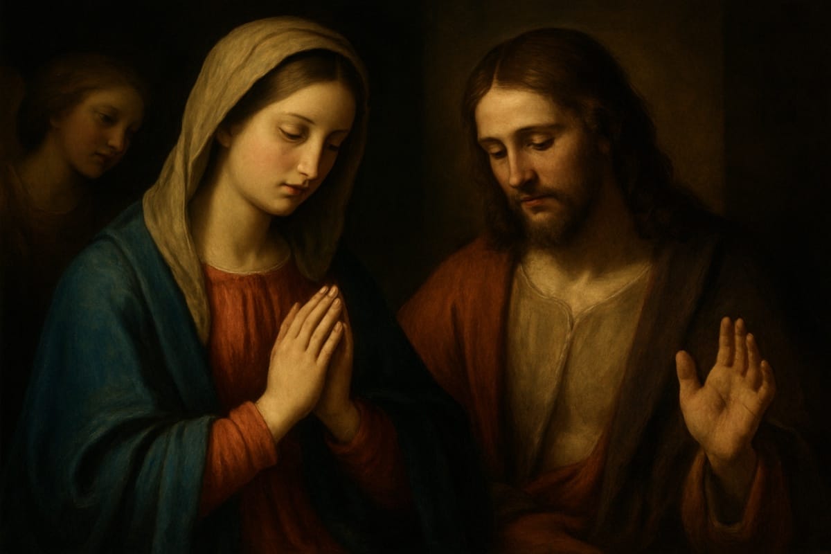 A Ave-Maria: o texto, as duas partes e o seu significado
