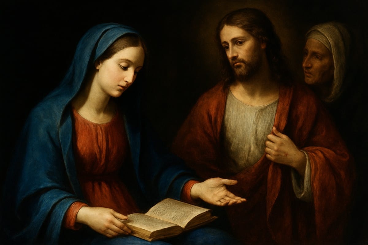 O Magníficat: o cântico de Maria (Lc 1,46-55), estrutura e significado