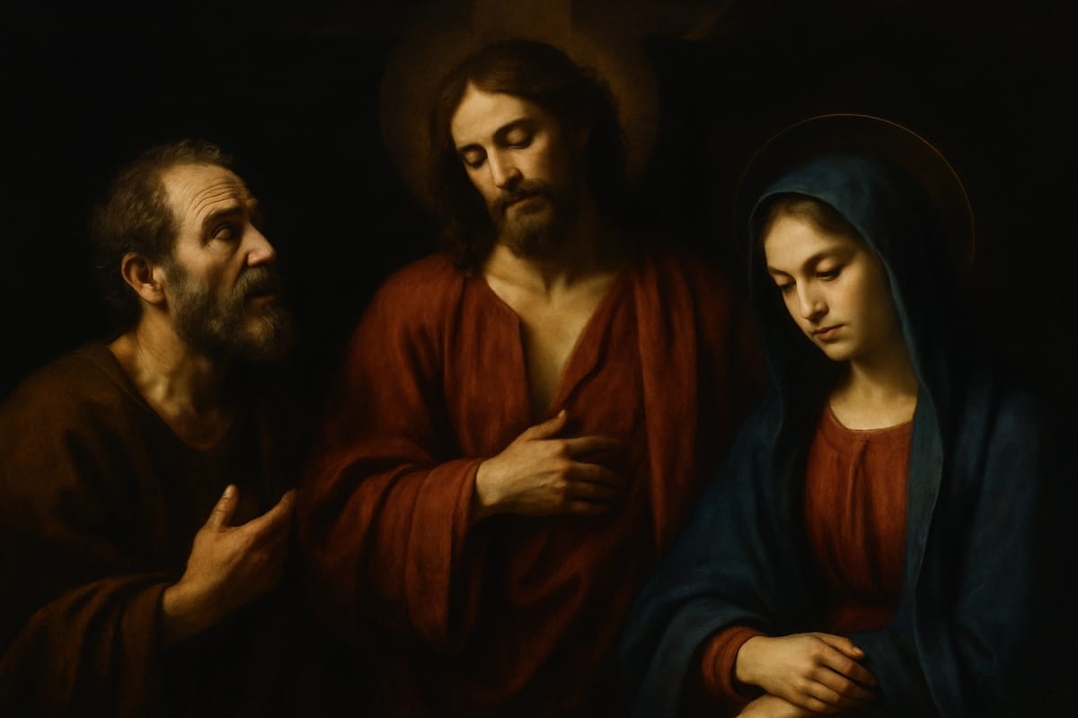 «Mihi absit gloriari nisi in cruce»: Paulo, o fermento e Maria ao pé da cruz