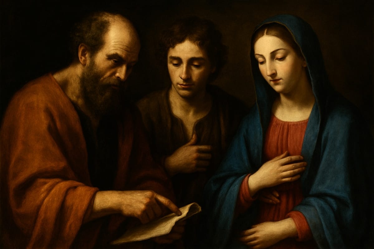 «Non aedificans super alienum fundamentum»: Paulo, o mordomo e Maria