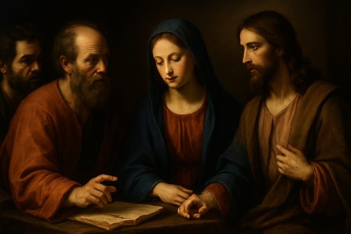 «Non potestis deo servire et mammonae»: Paulo, os colaboradores e Maria
