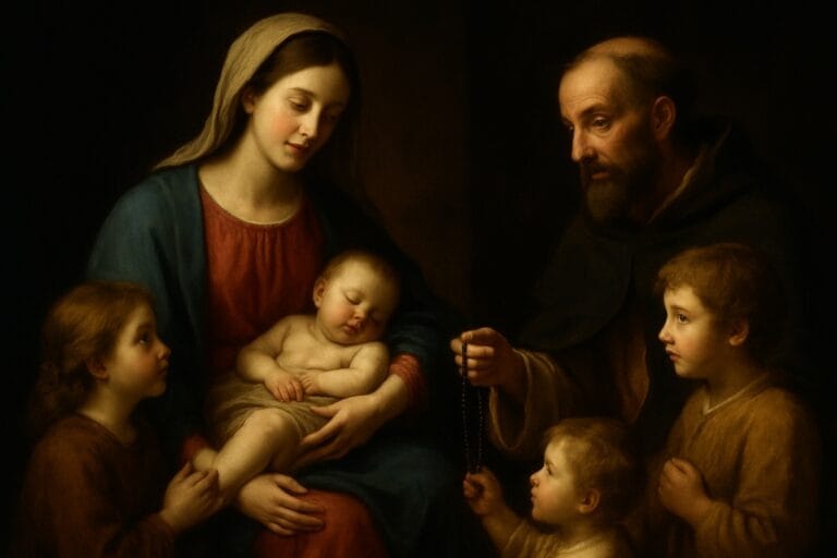 Sinite parvulos venire ad me: s. Domingos, o rosário e Maria mãe dos pequenos