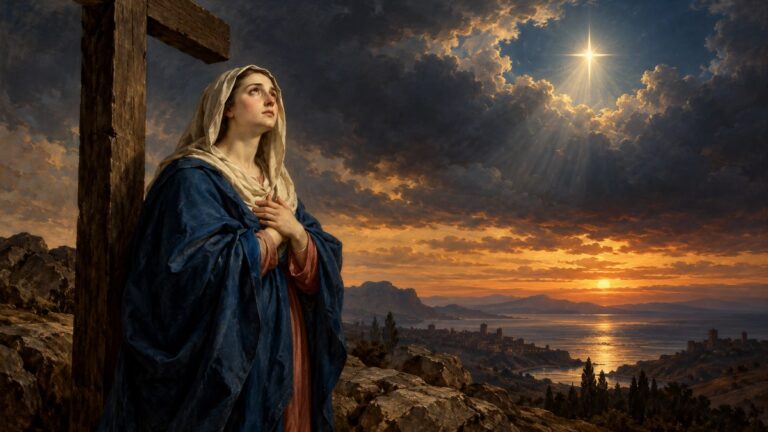 Mary, Star of Hope when human hopes waver